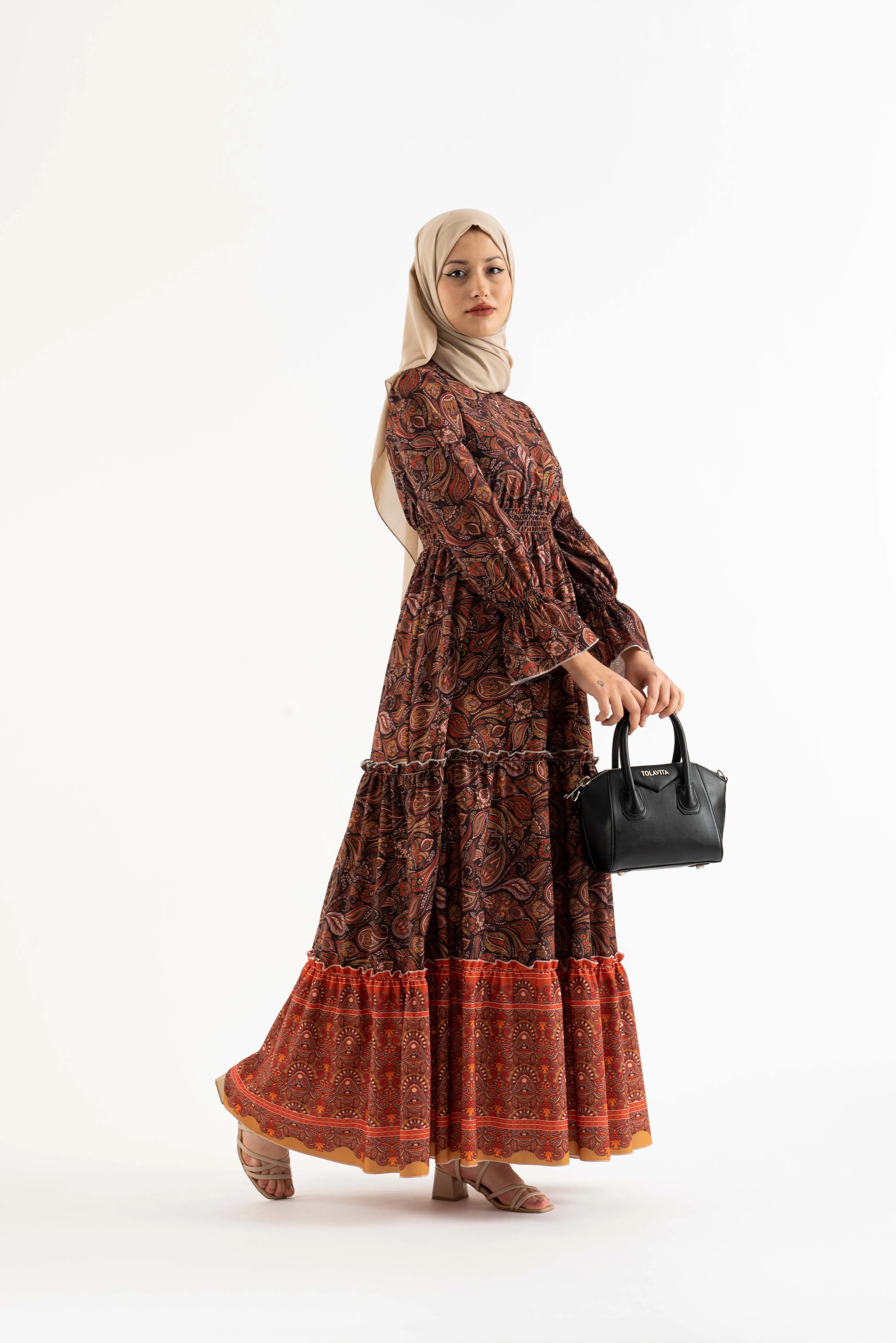 The Elora Modest Dress