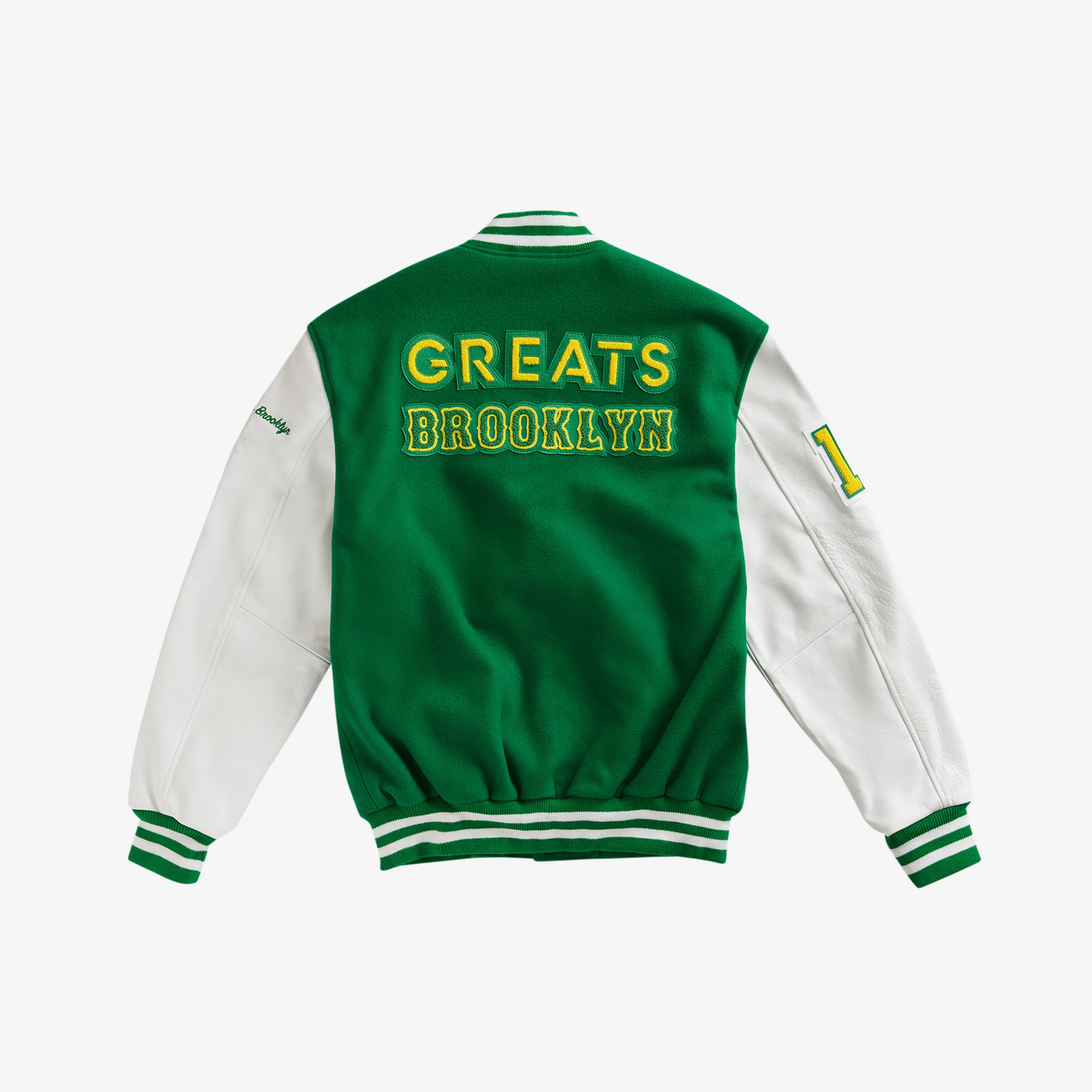 The GREATS Varsity Bomber - Green