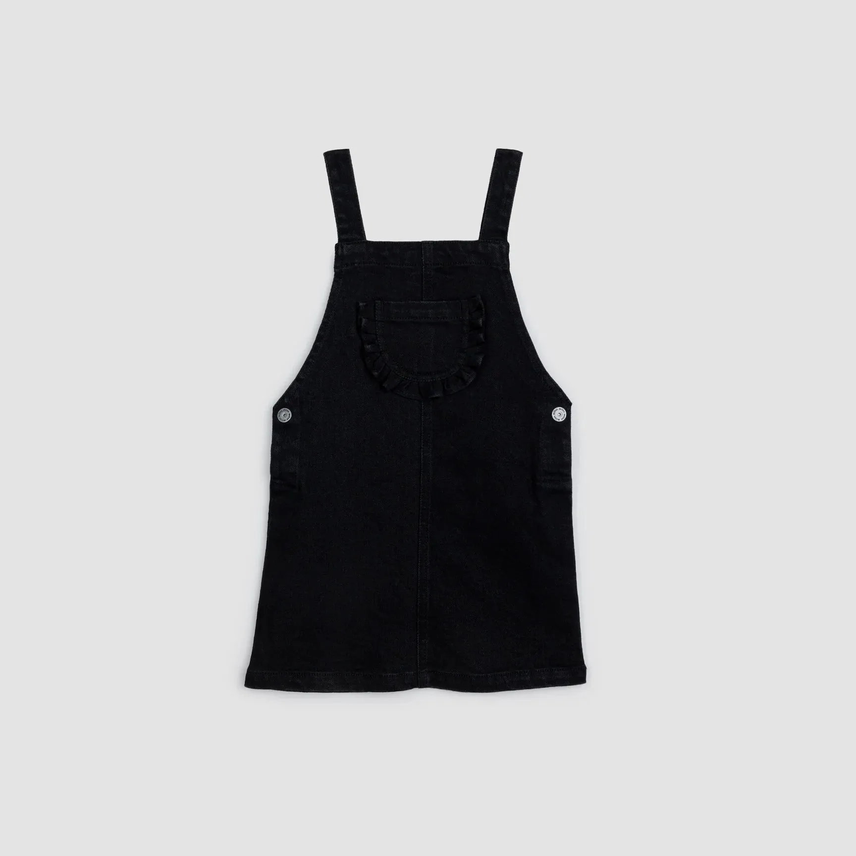 The Rink and Roll Denim Overall Dress - KIDS