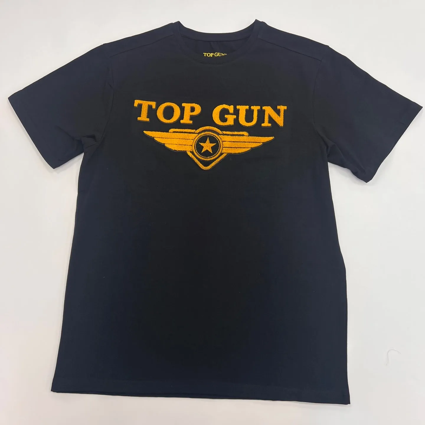 Top Gun Chenille Graphic Patch Print T-Shirt