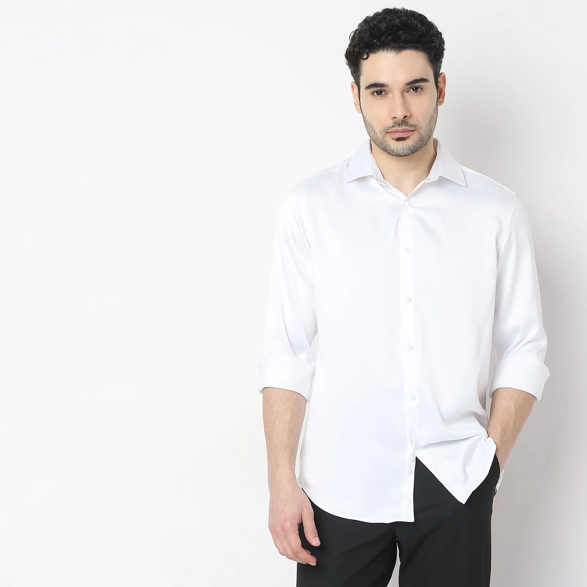 Ultra Club™ Shirts - Slim Fit : "Crease Free Tape Seamed Tailored Shirts” - Perfect Club Look