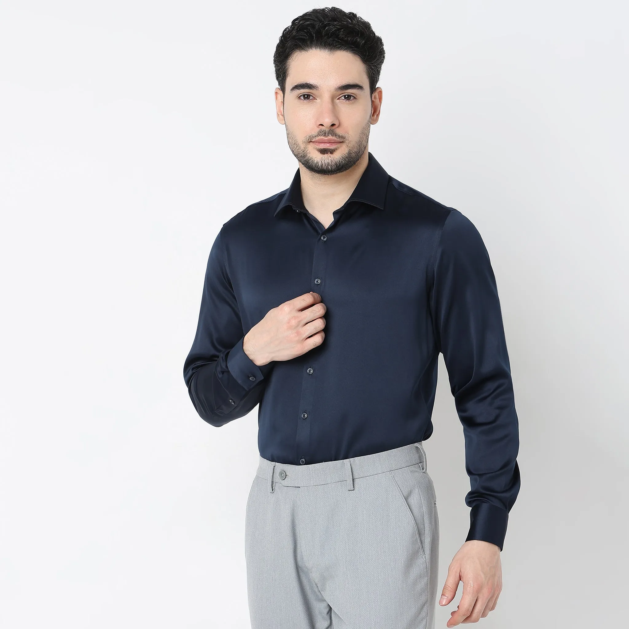 Ultra Club Shirts - Slim Fit : "Crease Free Tape Seamed Tailored Shirts” - Perfect Club Look