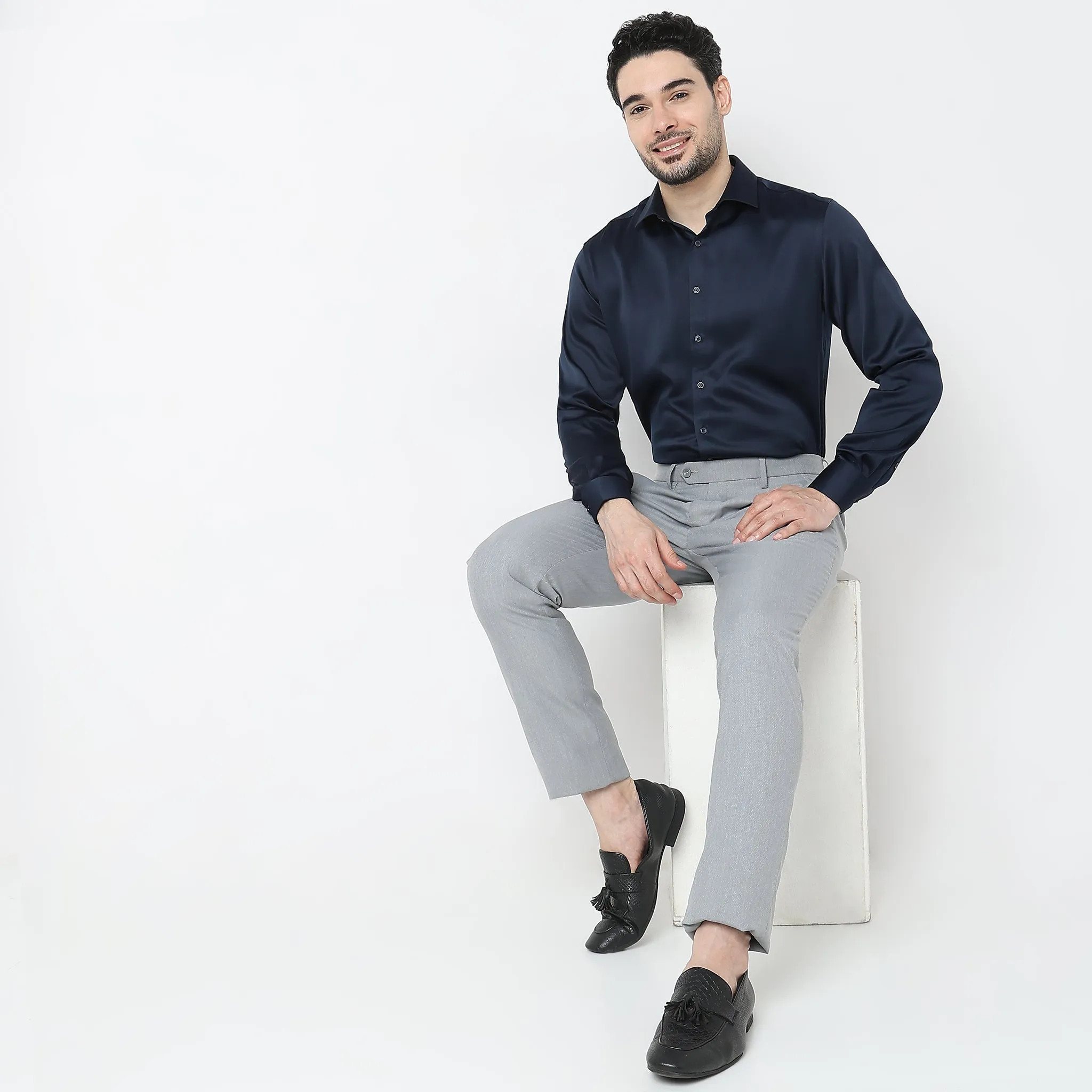 Ultra Club Shirts - Slim Fit : "Crease Free Tape Seamed Tailored Shirts” - Perfect Club Look