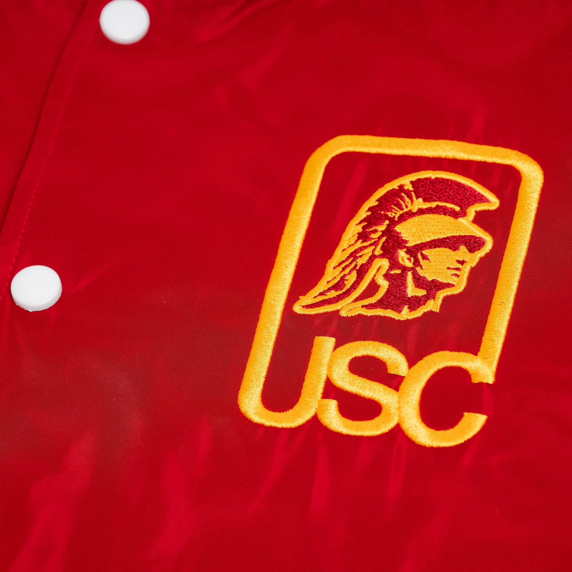 USC Vintage Trojans Script and Logo Bomber Jacket