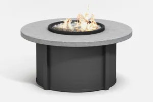 Valero 42" Round Composite Slate Fire Table (19" Height)