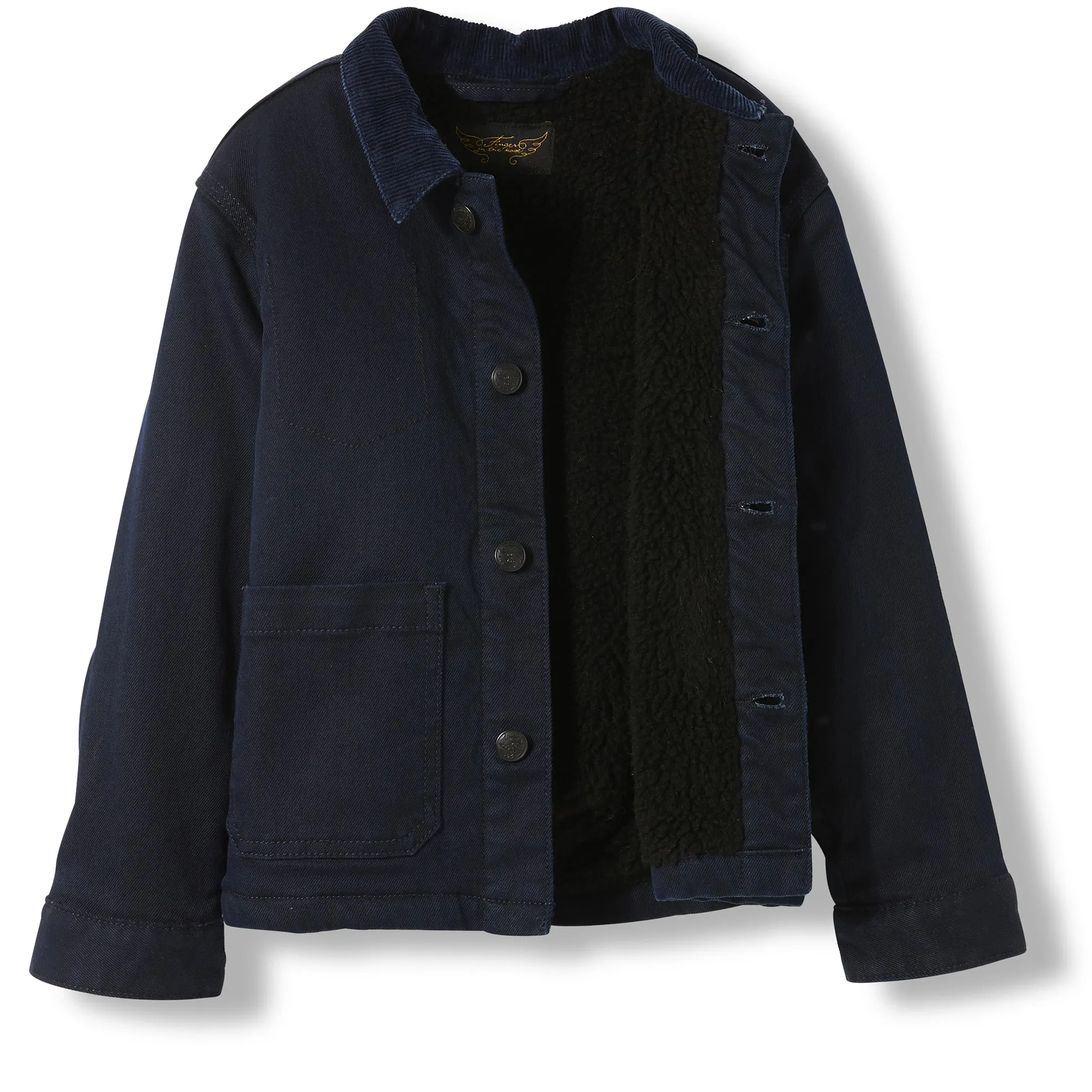 WARREN Deep Blue Denim -  Woven Multipocket Jacket