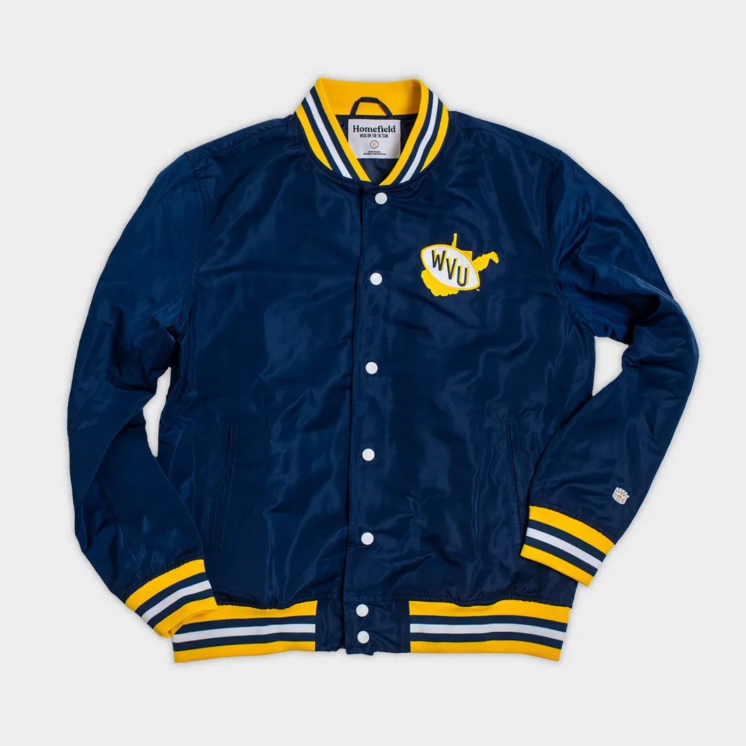 West Virginia Mountaineers Retro Bomber Jacket