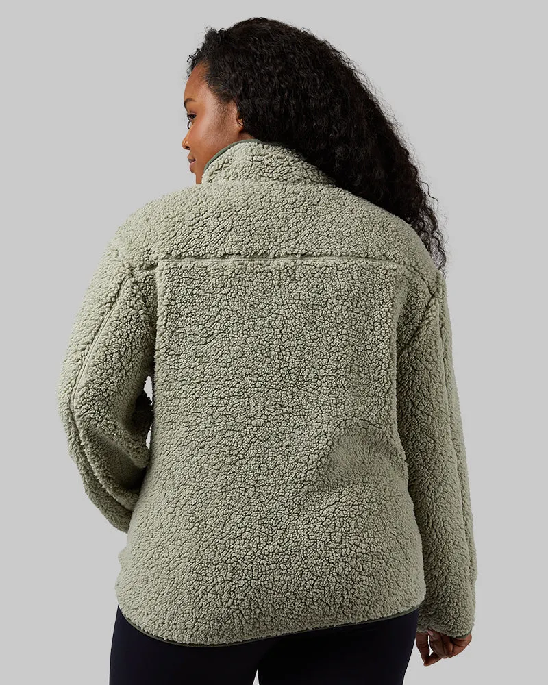 WOMEN'S COZY SHERPA SNAP JACKET