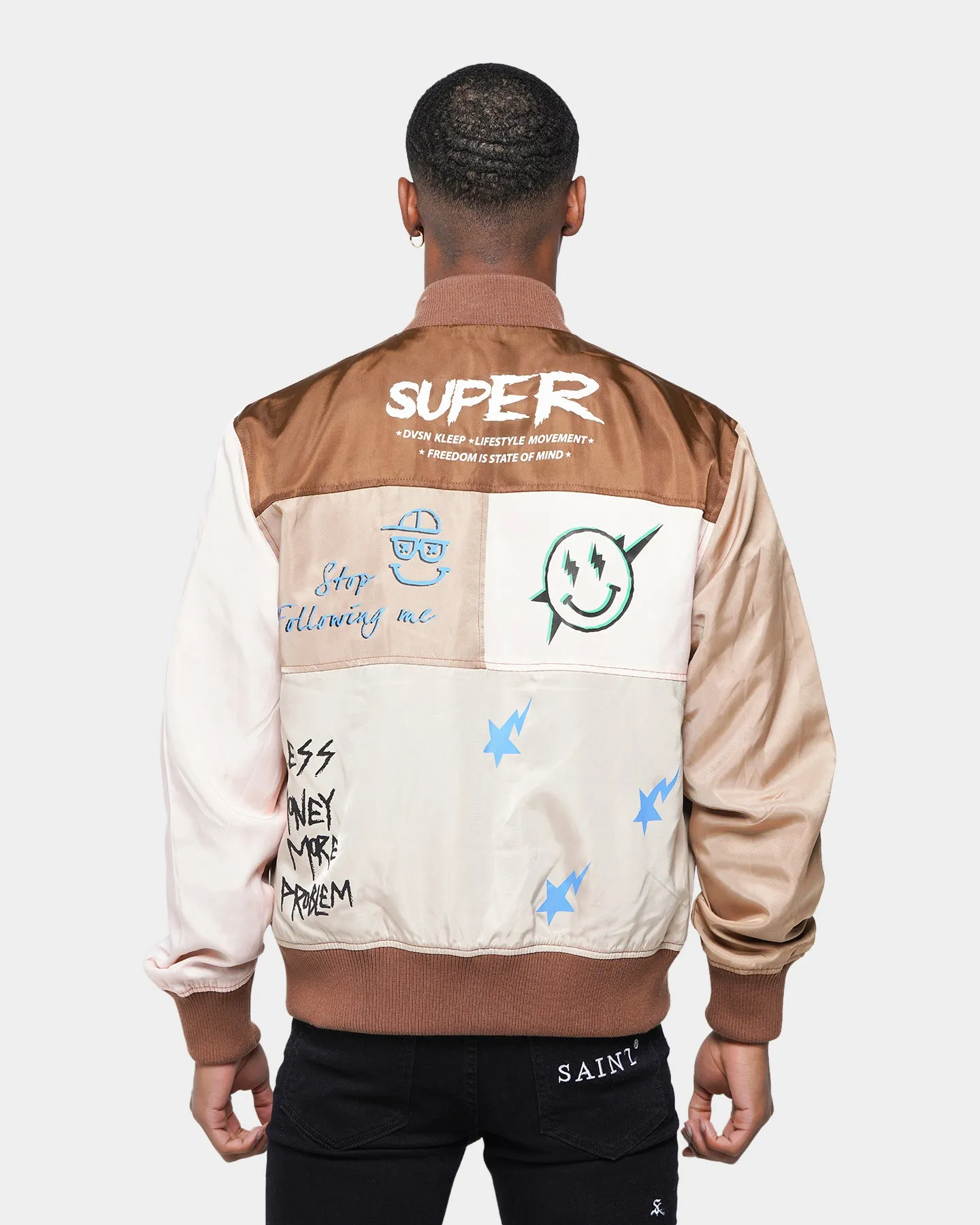 XXIII Koufax Patch Bomber Jacket Multi