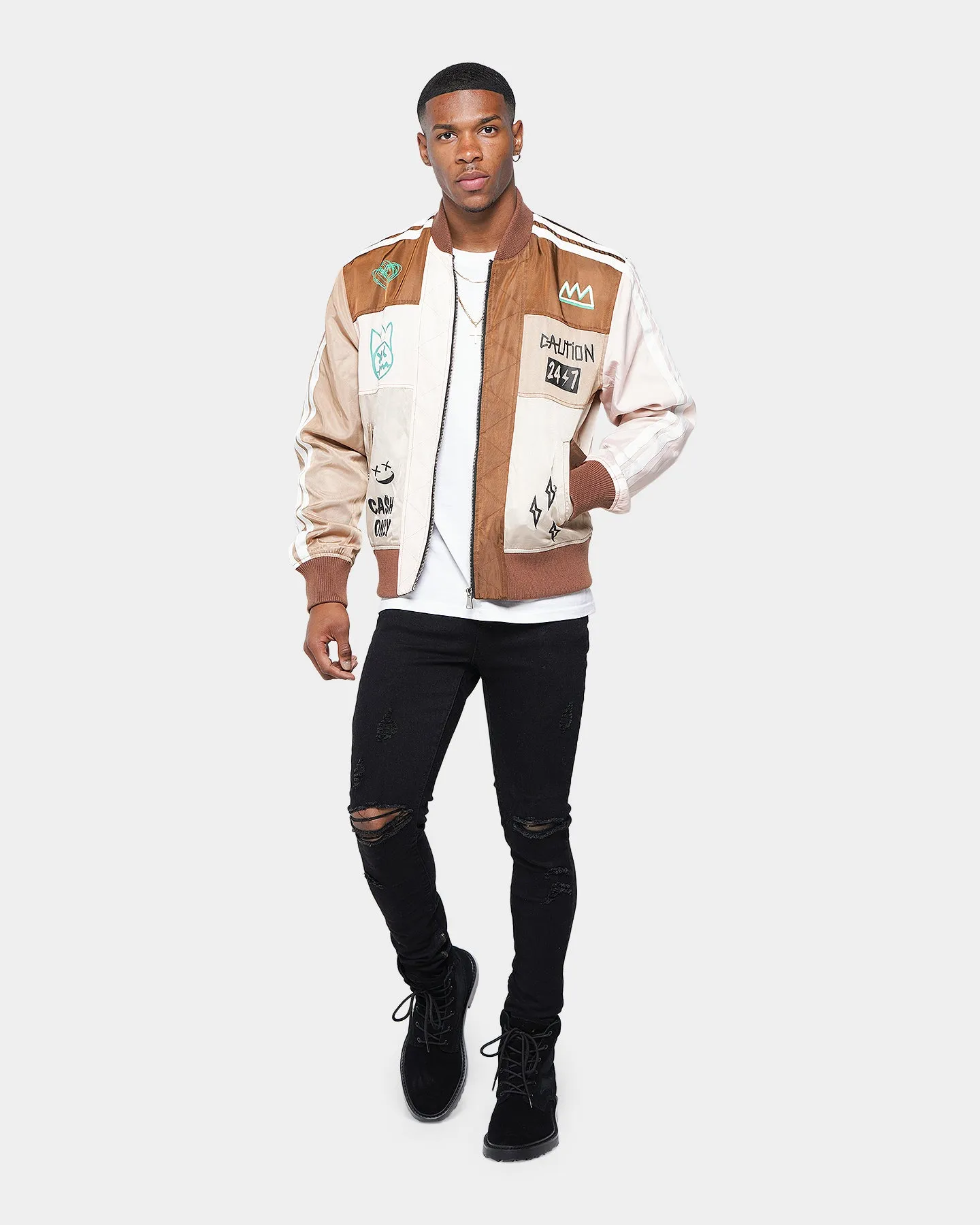 XXIII Koufax Patch Bomber Jacket Multi